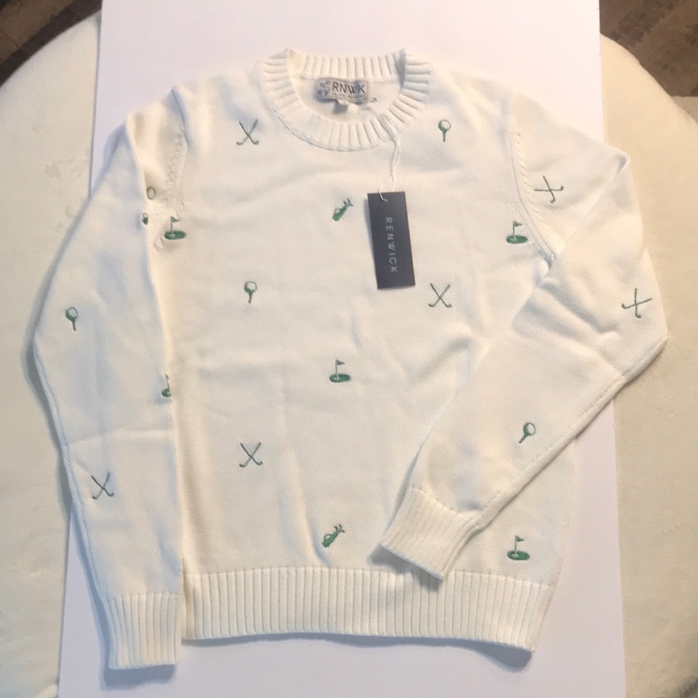 COPY - Renwick Allover Golf Icon Sweater